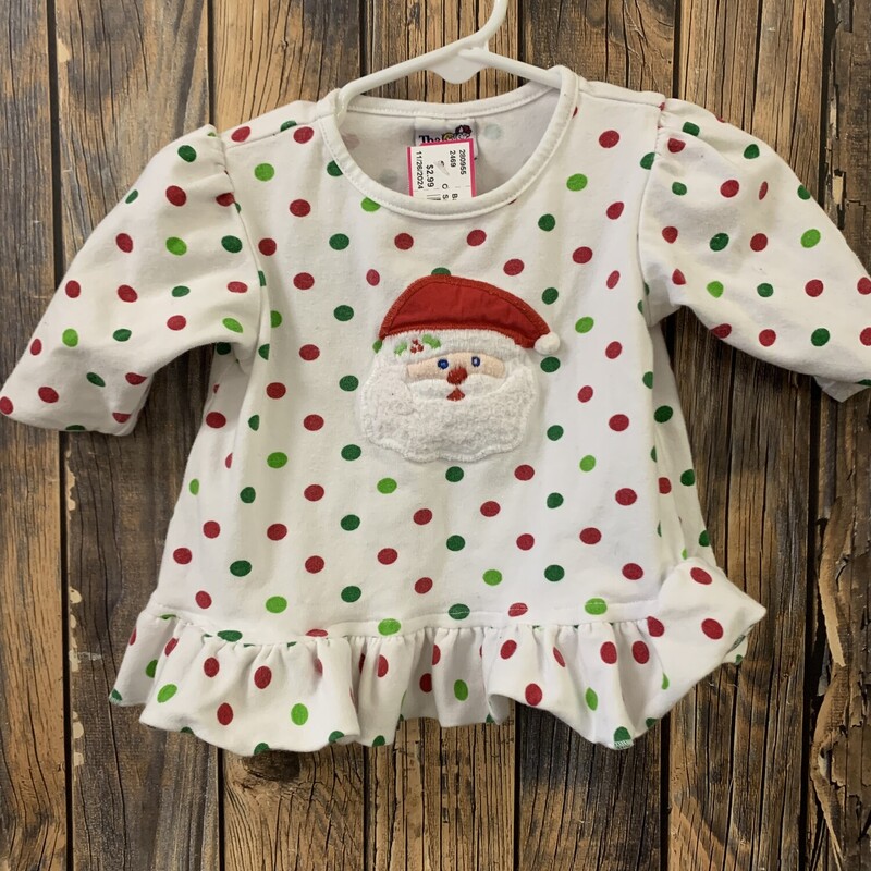 Santa Shirt, Size: 3m