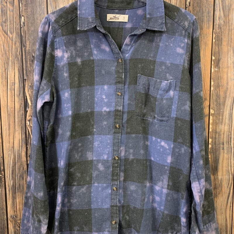 Hollister Blue Button Up