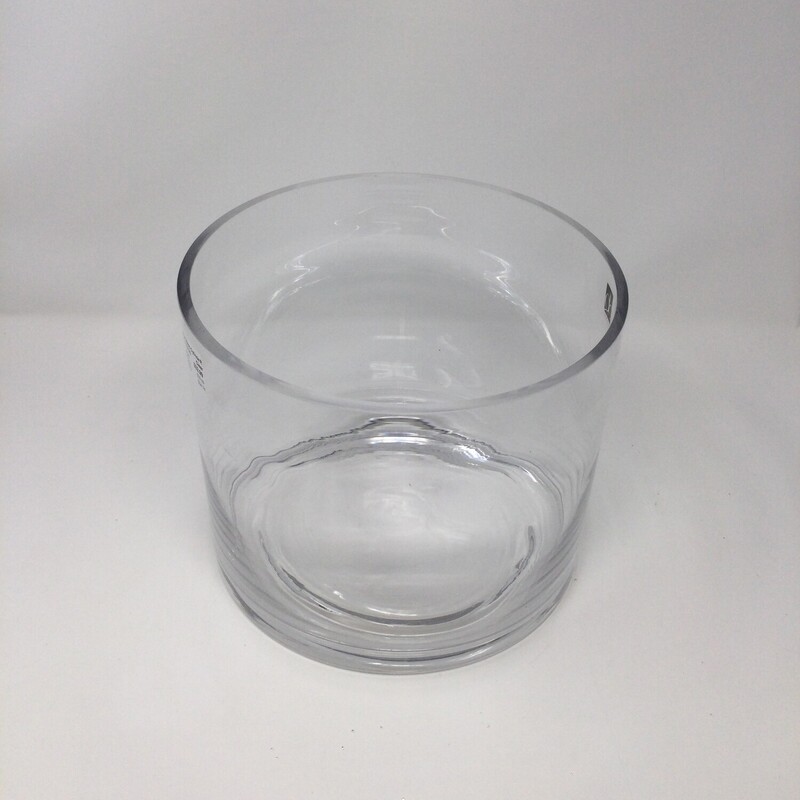 XLarge Glass Cylinder Vase,
Clear,
Size: 8 X 9.75 In