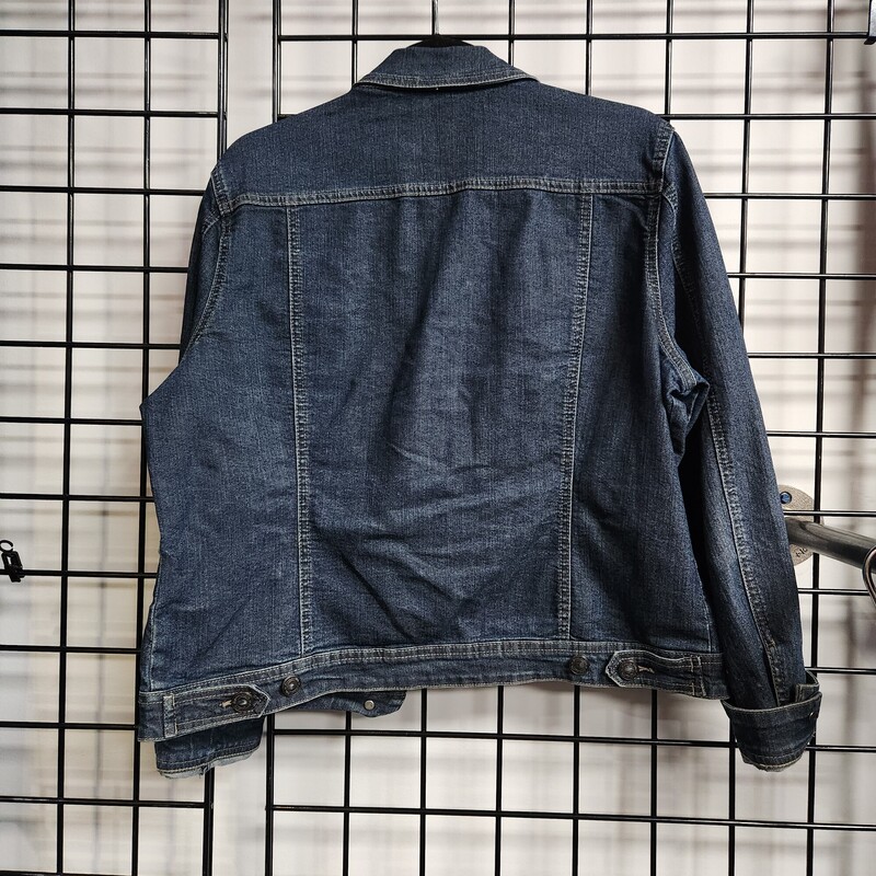 Parasuko Jean Jacket, Denim, Size: XL