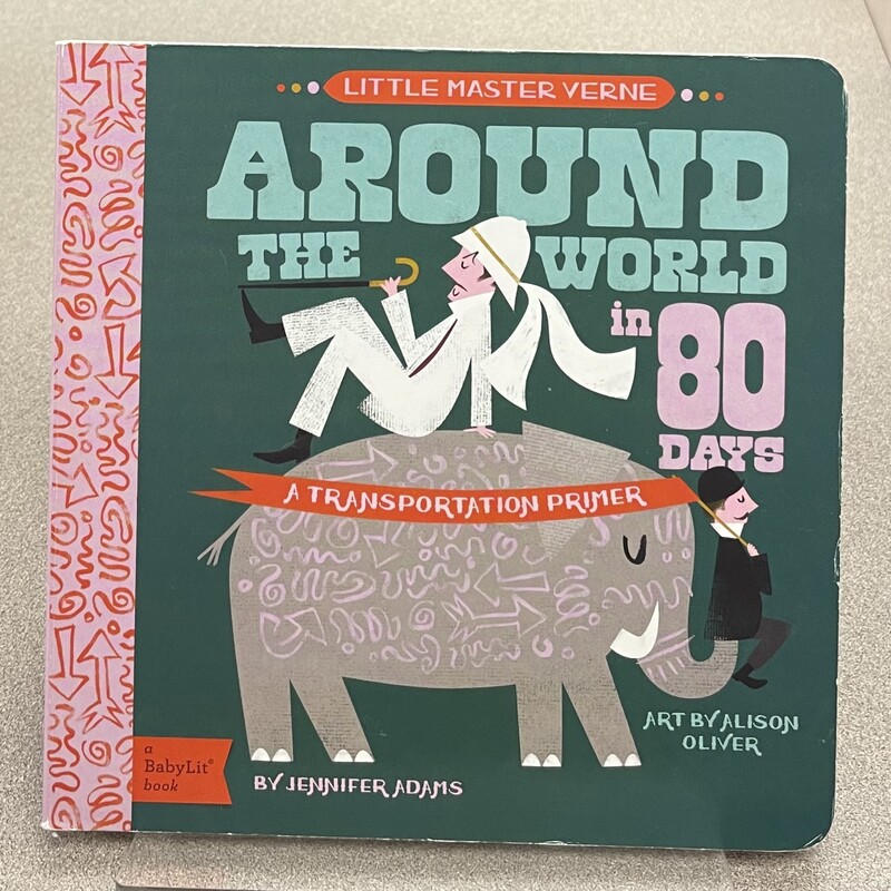 Around The World In 80 Da, Multi, Size: Boardbook