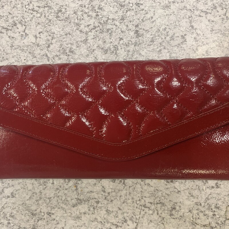 Red Hobo Clutch