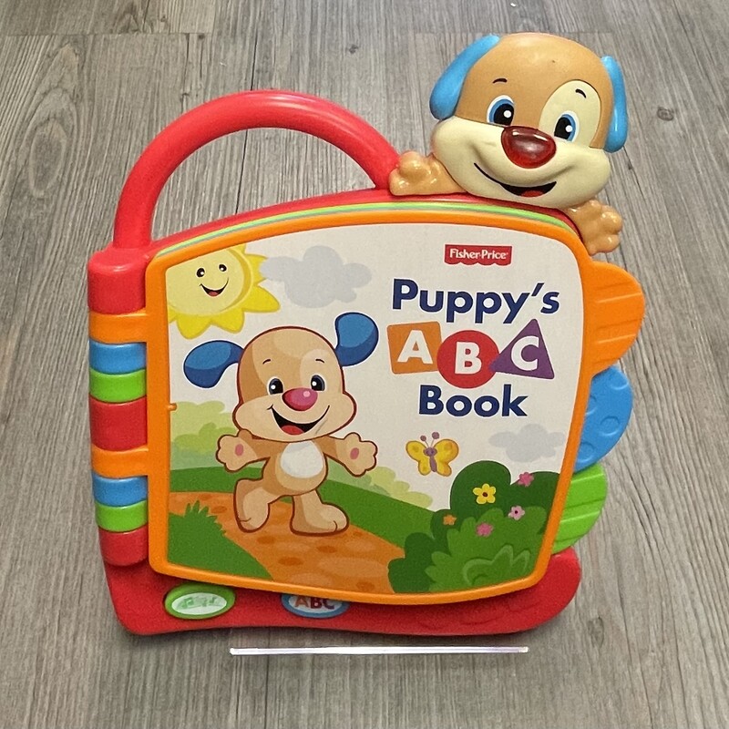 Fisher Price Puppys ABC B, Red, Size: Working!