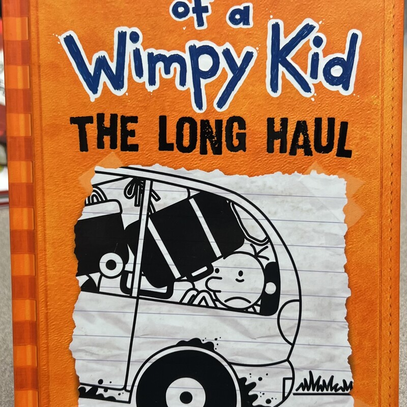 Diary Of A Wimply Kid #9, Orange, Size: Hardcover