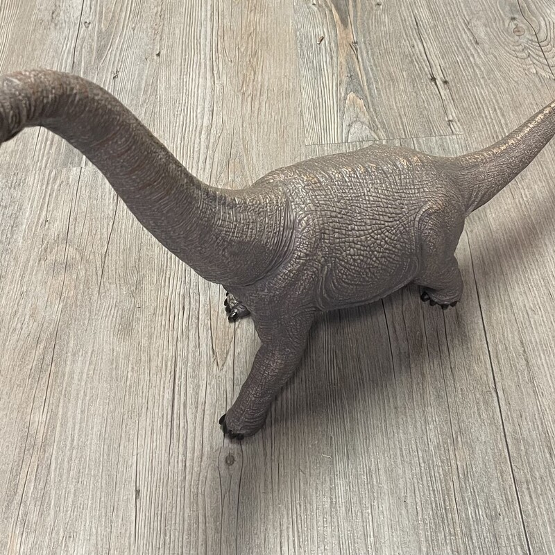 Large Dinosaur, Grey, Size: Pre-owned