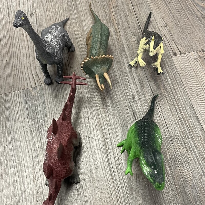 Assorted Dinosaur, Multi, Size: 5pcs