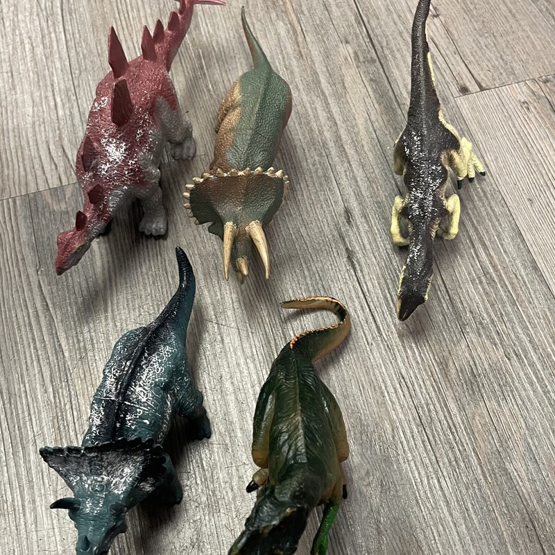 Assorted Dinosaur, Multi, Size: 5pcs