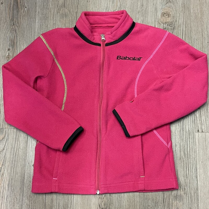 Babolar Fleece Zip Sweate, Pink, Size: 10Y