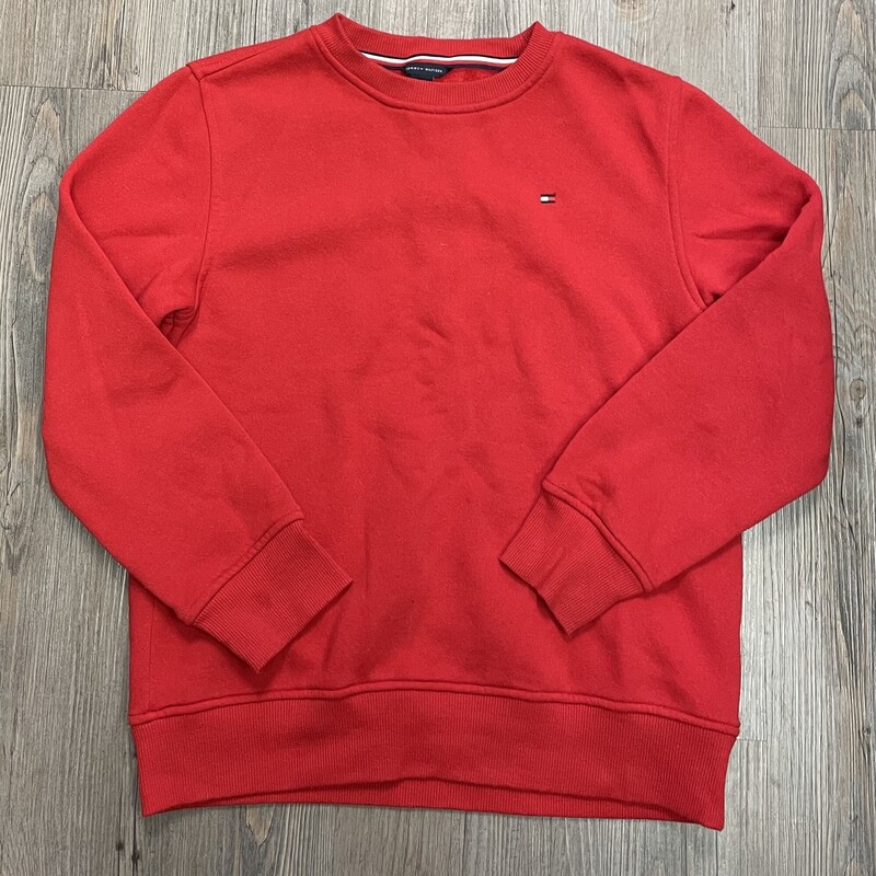 Tommy Hilfiger Sweatshirt, Red, Size: 10-12Y