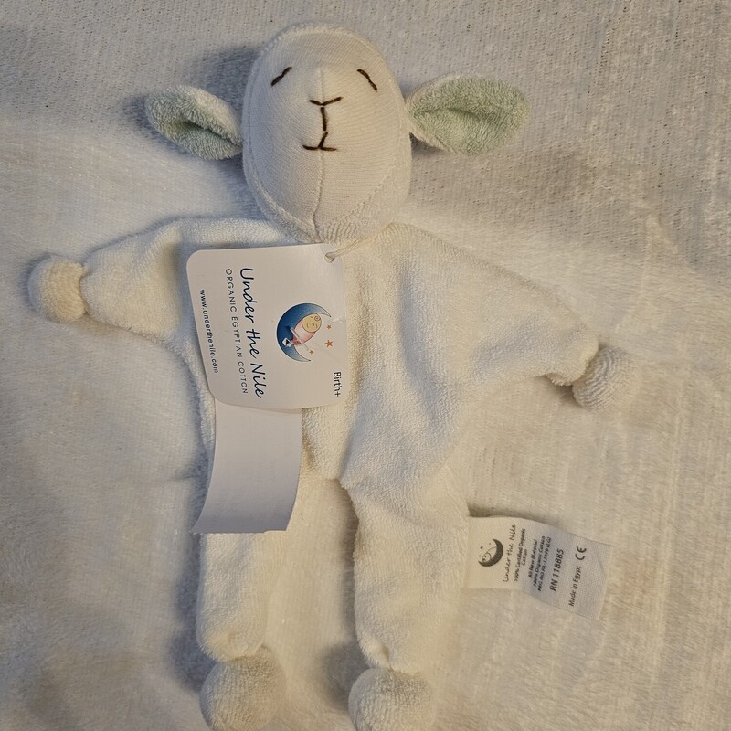 New Under The Nile Lamb, White, Size: Terry Clot