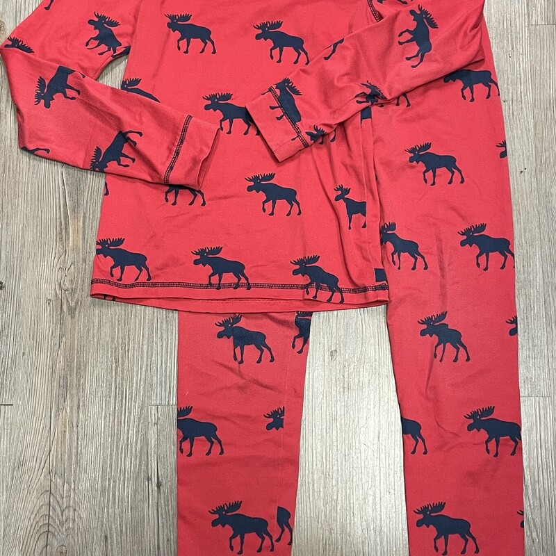 Hatley Pj Set, Red, Size: 10Y