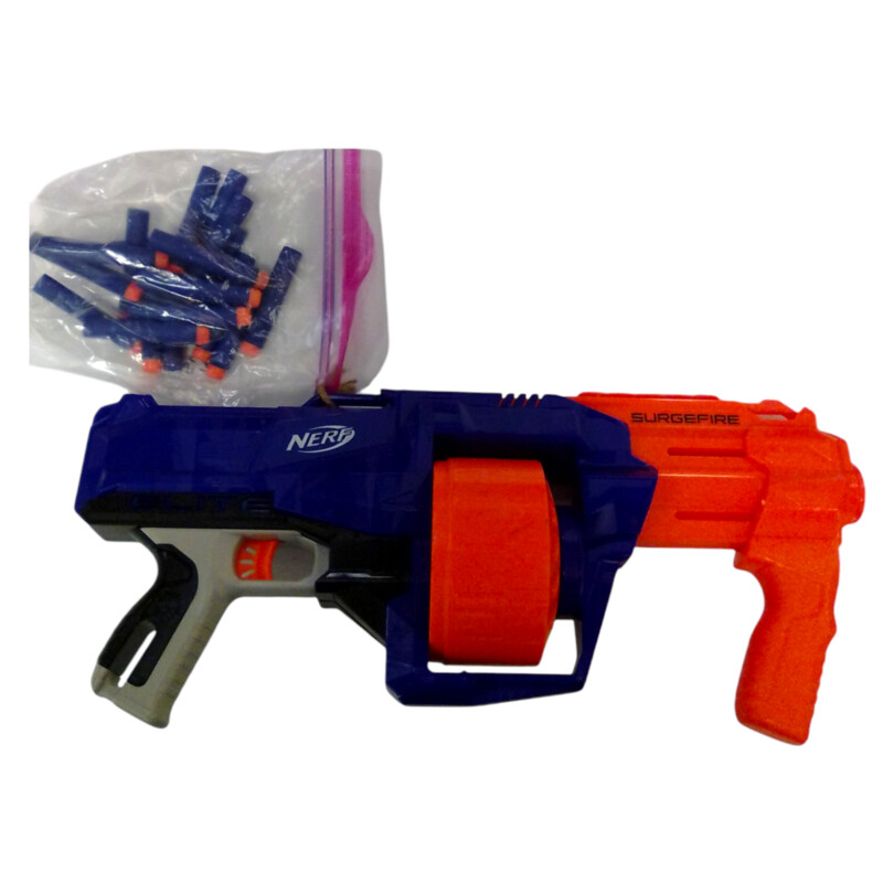 Nerf Gun Surgefire, Toys

Located at Pipsqueak Resale Boutique inside the Vancouver Mall, Suite 230, (upstairs between Round 1 and Golds Gym) or online at: #pipsqueakresale

All items are photographed prior to being steamed. Cross posted, items are located at #PipsqueakResaleBoutique, payments accepted: cash, paypal & credit cards. Any flaws will be described in the comments. More pictures available with link above. Local pick up available at the #VancouverMall, tax will be added (not included in price), shipping available (not included in price, *Clothing, shoes, books & DVDs for $6.99; please contact regarding shipment of toys or other larger items), item can be placed on hold with communication, message with any questions. Join Pipsqueak Resale - Online to see all the new items! Follow us on IG @pipsqueakresale & Thanks for looking! Due to the nature of consignment, any known flaws will be described; ALL SHIPPED SALES ARE FINAL. All items are currently located inside Pipsqueak Resale Boutique as a store front items purchased on location before items are prepared for shipment will be refunded.

#resalerocks #pipsqueakresale #shopvanmall #vancouverwa #portland #reusereducerecycle #fashiononabudget #chooseused #consignment #savemoney #shoplocal #weship  #shopvanmall #vancouvermall #vancouver #vancouverwashington #keepusopen #shoplocalonline #resale #resaleboutique #mommyandme #minime #fashion #reseller #usedclothing #usedtoys #secondhand #consign #store #clothes #womensclothes #kidsclothes #shopvancouvermall