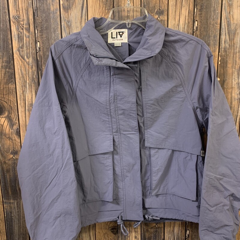 Light Purple Outdoor Jacket, Size: S