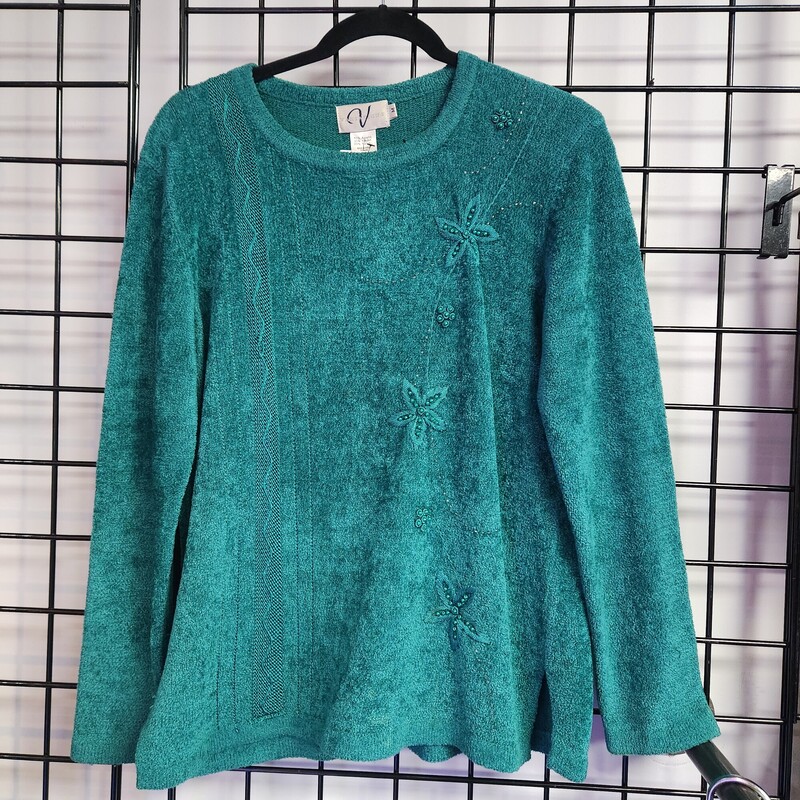 Variations, Teal, Size: M