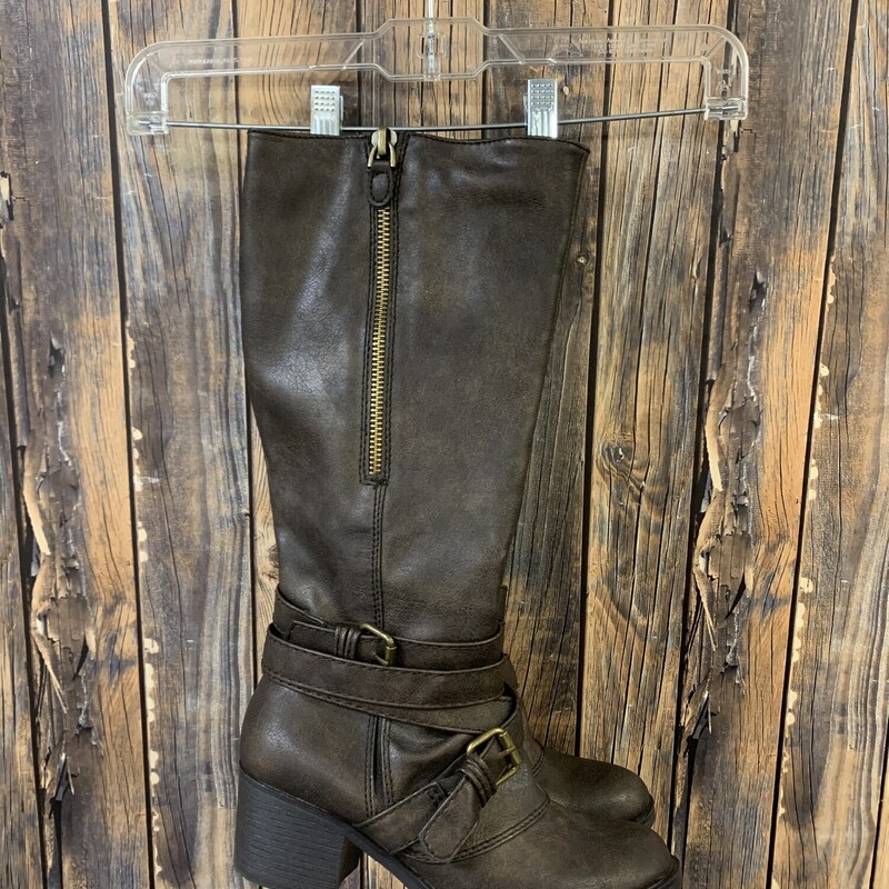 Tall Bronze Boots, Size: 6.5