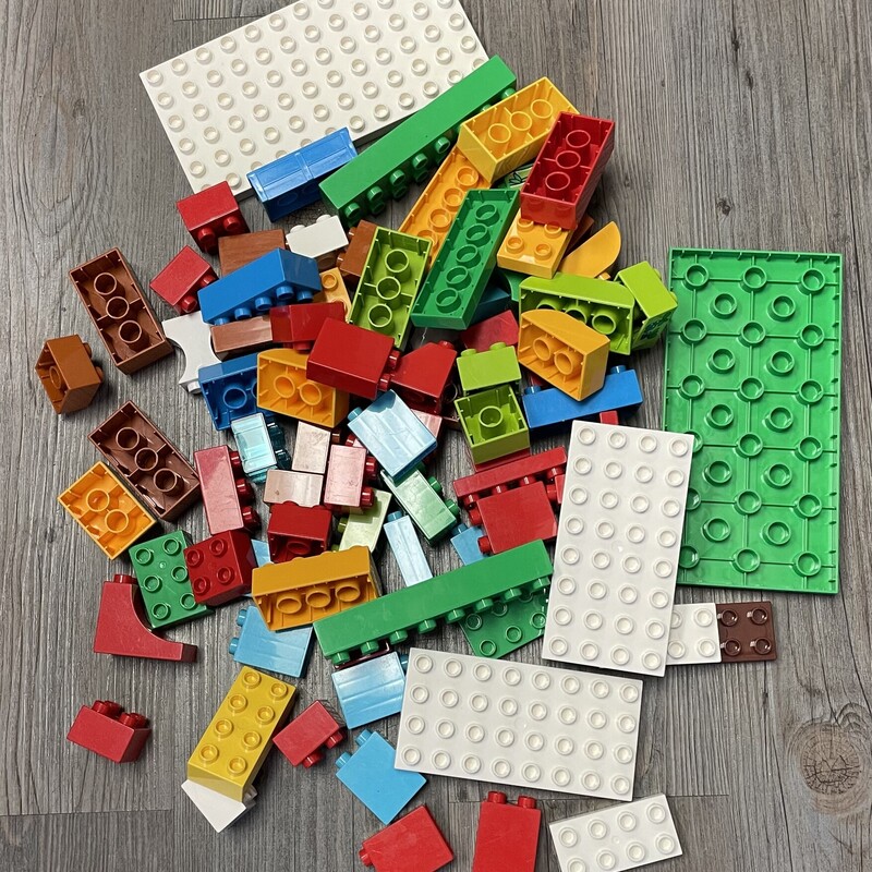 Assorted Lego Duplo, Multi, Size: 86 Pcs