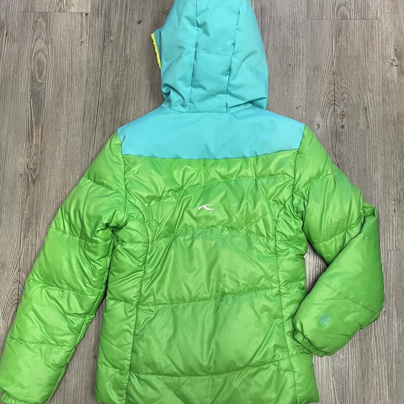 KJUS Ski Jacket, Green, Size: 10Y<br />
Arctic Down<br />
Stain Front And Back