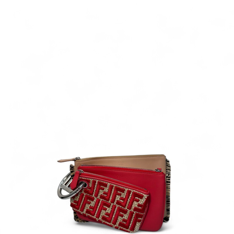 Fendi Triplet Raffia