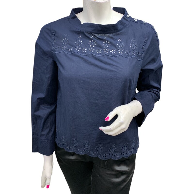 J.Crew S14, Navy, Size: L