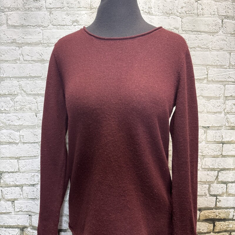 Ellen Tracy, Burgundy, Size: Large