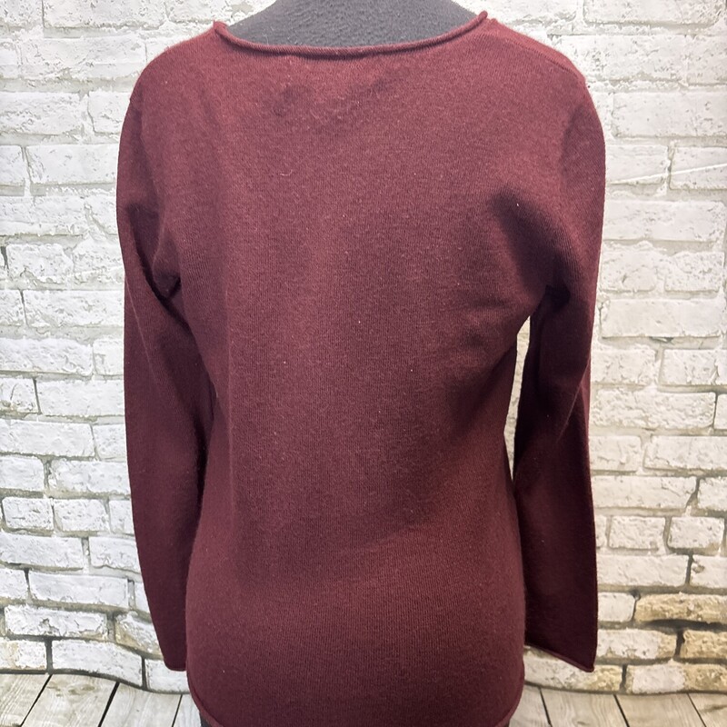 Ellen Tracy, Burgundy, Size: Large