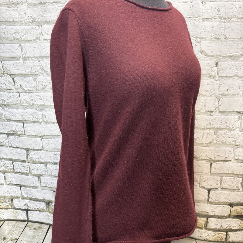 Ellen Tracy, Burgundy, Size: Large