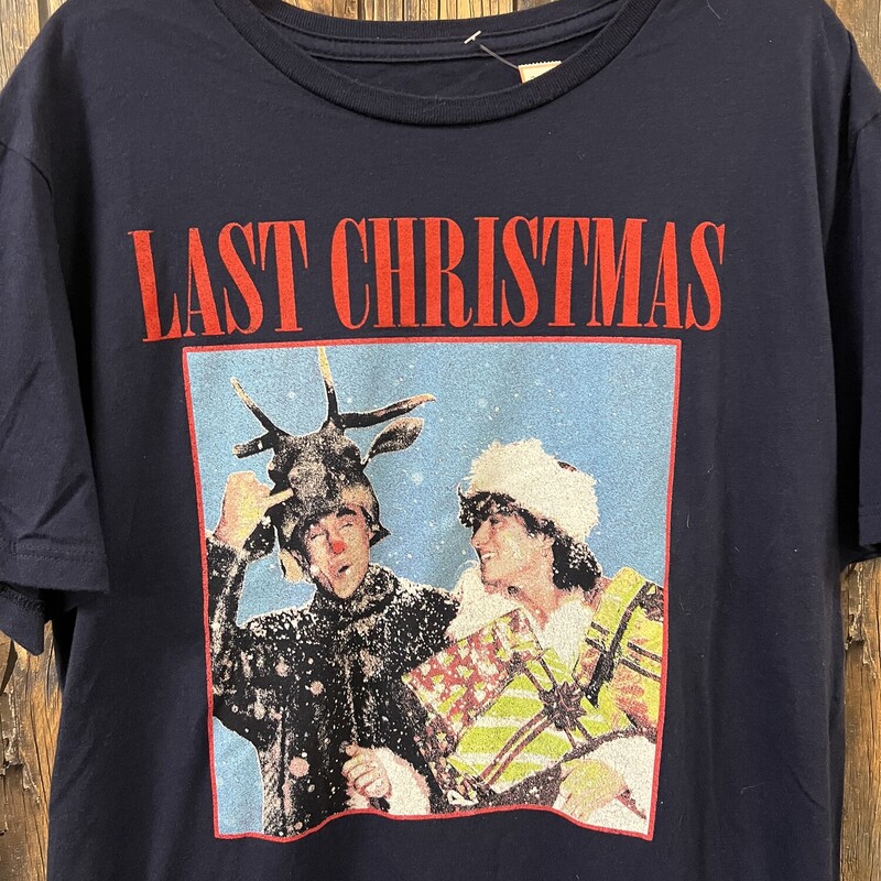 Blue Last Christmas Tee, Size: Med