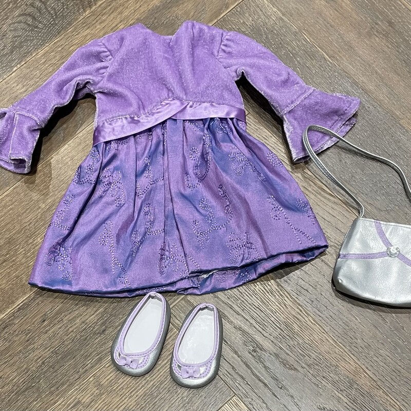 Maplelea Doll Clothing Set, Lavander, Size: 18 Inch Doll