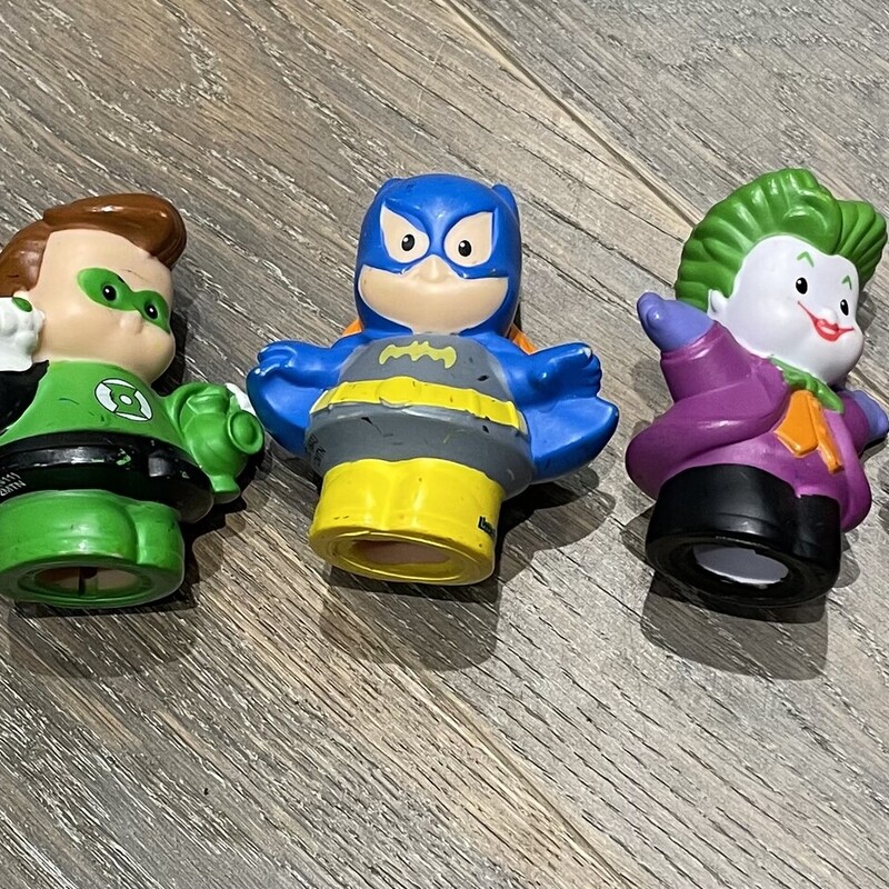 Little People Super Heroe, Multi, Size: 5pcs