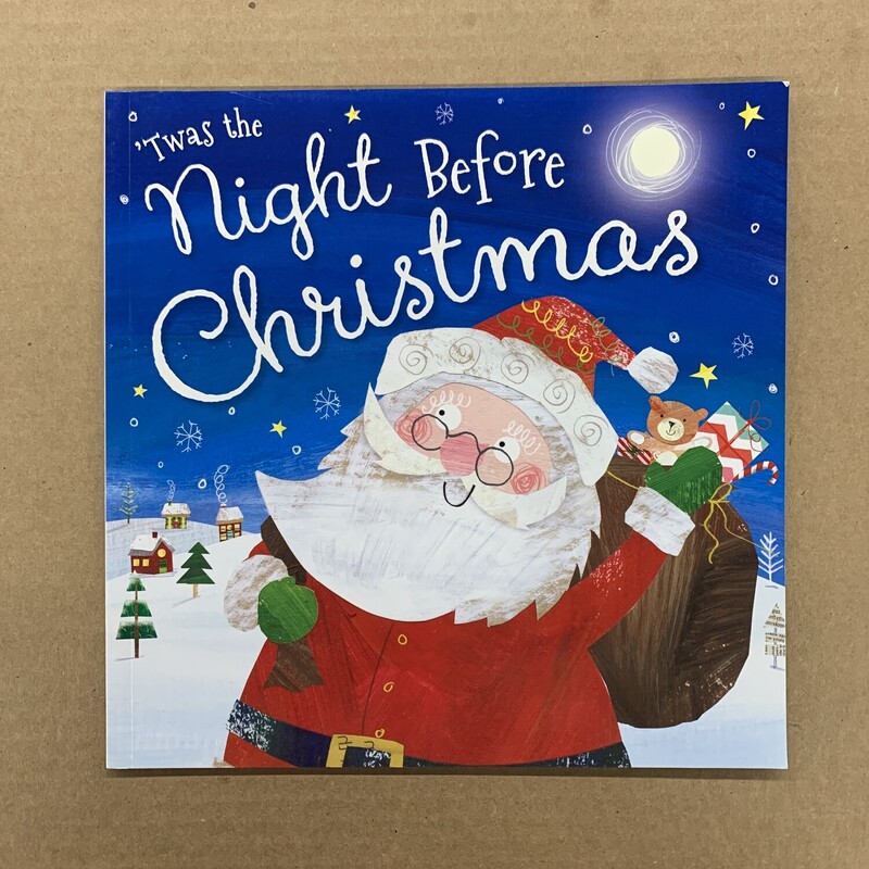 Twas The Night Before, Size: Back, Item: Paper