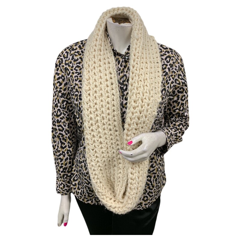 Scarf Infinite, Beige, Size: None