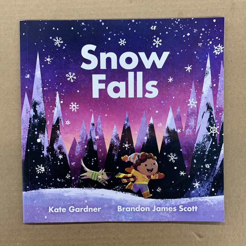 Snow Falls, Size: Back, Item: Paper