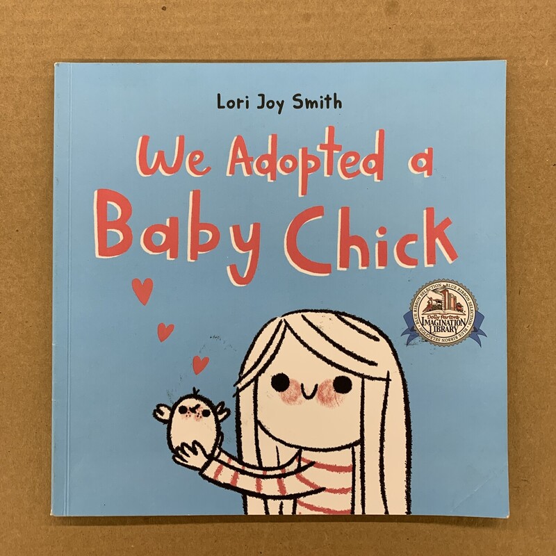 We Adopted A Baby Chick, Size: Back, Item: Paper