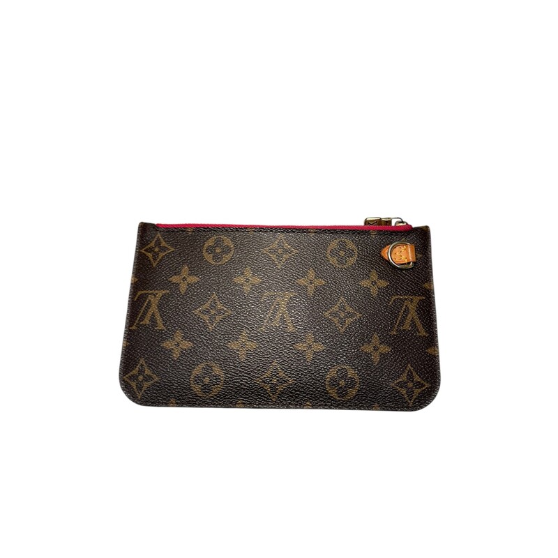 Louis Vuitton Pochette PM Monogram<br />
<br />
Date Code: AR4127<br />
<br />
Dimensions: Base length: 9.5 in<br />
<br />
Height: 4.75 in<br />
<br />
Width: 1 in<br />
<br />
Drop: 5.5 in<br />
<br />
In great condition. Missing the wrist strap. Rest of the bag in great shape.<br />
<br />
Does not come with original dust bag or box.