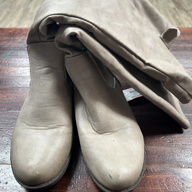 A8 Grey Riding Boots