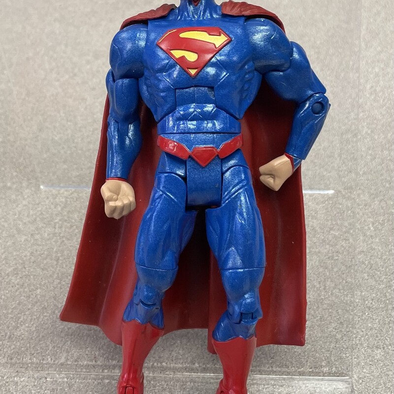 Superman Action Figure, Blue, Size: 6 Inch