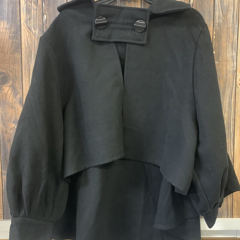 NWT Black Poncho, Size: O/S