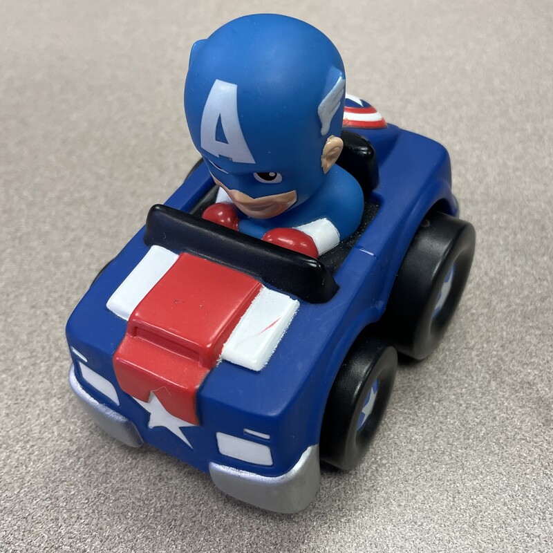 Captain America Car, Blue, Size: Pre-owned