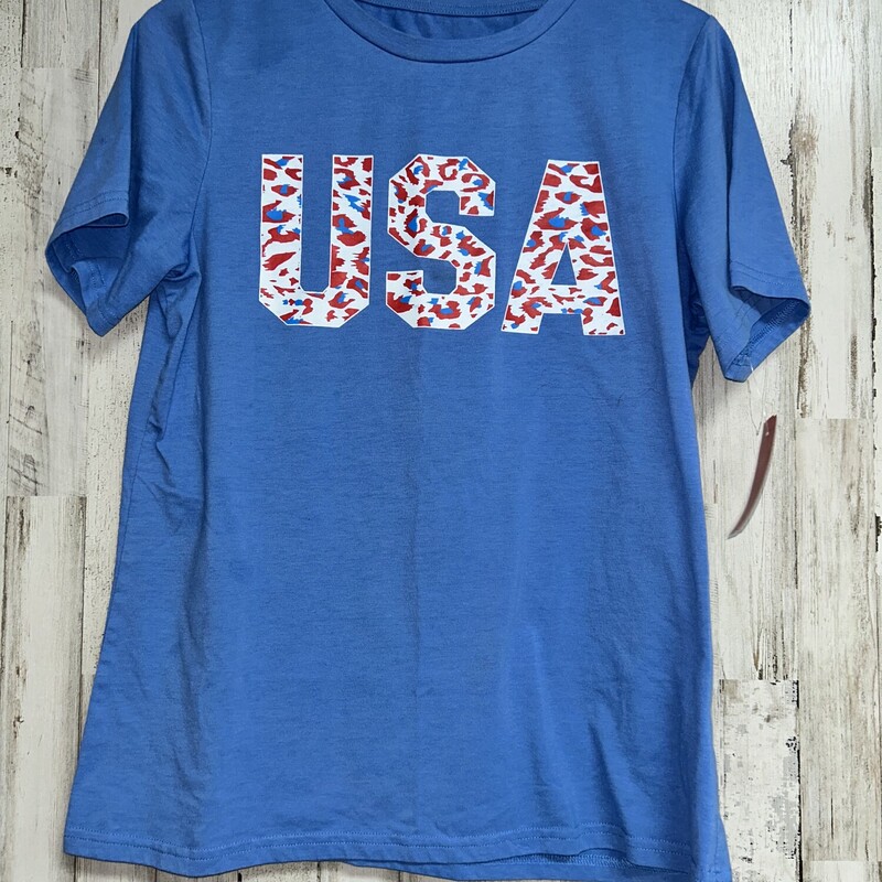 M Blue USA Tee, Blue, Size: Ladies M