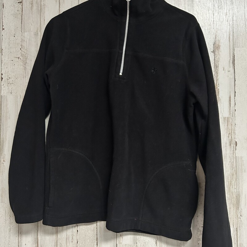 L Black Fleece Pullover, Black, Size: Ladies L