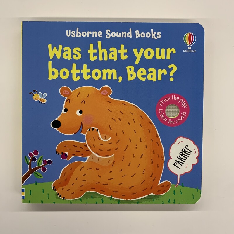 Was That Your Bottom Bear, Size: Sounds, Item: NEW