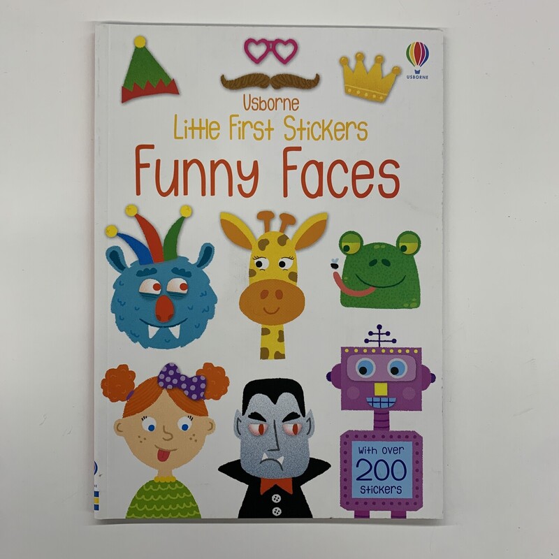 Little First Funny Faces, Size: Sticker, Item: NEW