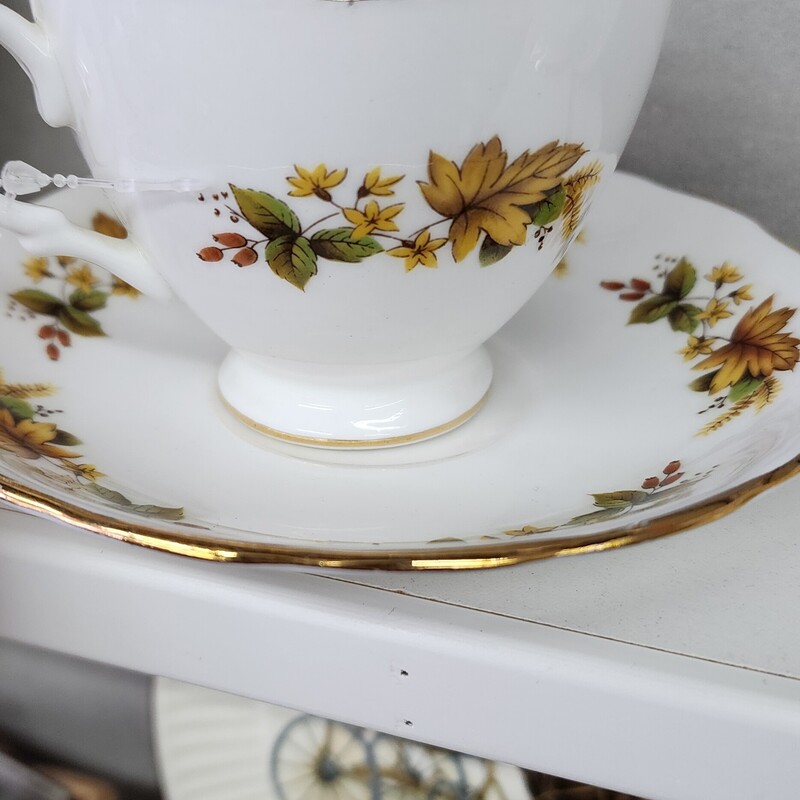 Royal Vale, Leaves, Size: C & S<br />
Several other tea cups available!