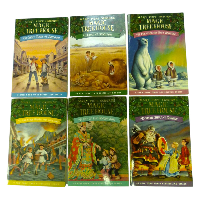 Magic Tree House 10-15, Book

Located at Pipsqueak Resale Boutique inside the Vancouver Mall, Suite 230, (upstairs between Round 1 and Golds Gym) or online at: #pipsqueakresale

All items are photographed prior to being steamed. Cross posted, items are located at #PipsqueakResaleBoutique, payments accepted: cash, paypal & credit cards. Any flaws will be described in the comments. More pictures available with link above. Local pick up available at the #VancouverMall, tax will be added (not included in price), shipping available (not included in price, *Clothing, shoes, books & DVDs for $6.99; please contact regarding shipment of toys or other larger items), item can be placed on hold with communication, message with any questions. Join Pipsqueak Resale - Online to see all the new items! Follow us on IG @pipsqueakresale & Thanks for looking! Due to the nature of consignment, any known flaws will be described; ALL SHIPPED SALES ARE FINAL. All items are currently located inside Pipsqueak Resale Boutique as a store front items purchased on location before items are prepared for shipment will be refunded.

#resalerocks #pipsqueakresale #shopvanmall #vancouverwa #portland #reusereducerecycle #fashiononabudget #chooseused #consignment #savemoney #shoplocal #weship  #shopvanmall #vancouvermall #vancouver #vancouverwashington #keepusopen #shoplocalonline #resale #resaleboutique #mommyandme #minime #fashion #reseller #usedclothing #usedtoys #secondhand #consign #store #clothes #womensclothes #kidsclothes #shopvancouvermall