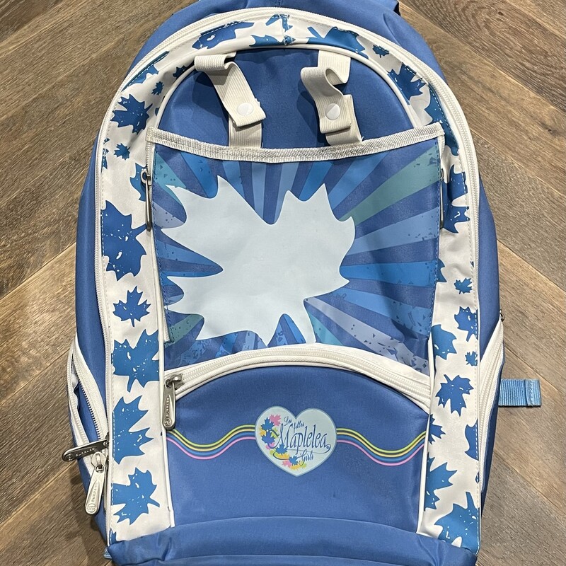 Maplelea Doll Backpack, Blue, Size: Pre-owned