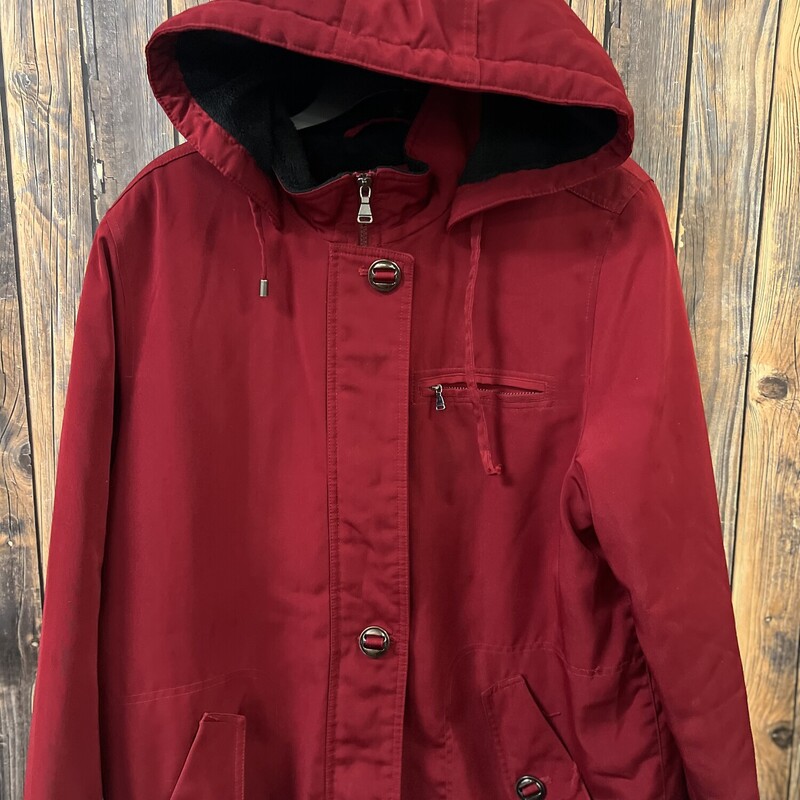 RED COAT, Size: LARGE