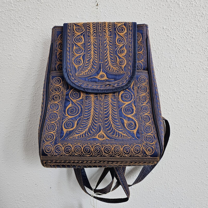 Banda Bags, Bluegold, Size: Backpack