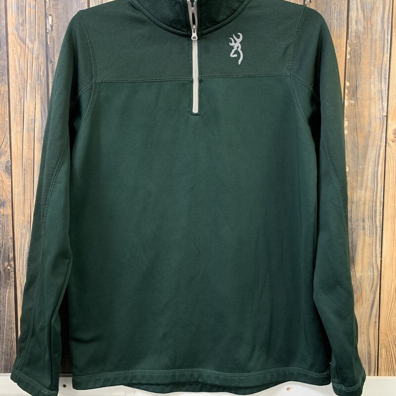 Green Browning Halfzip, Size: S