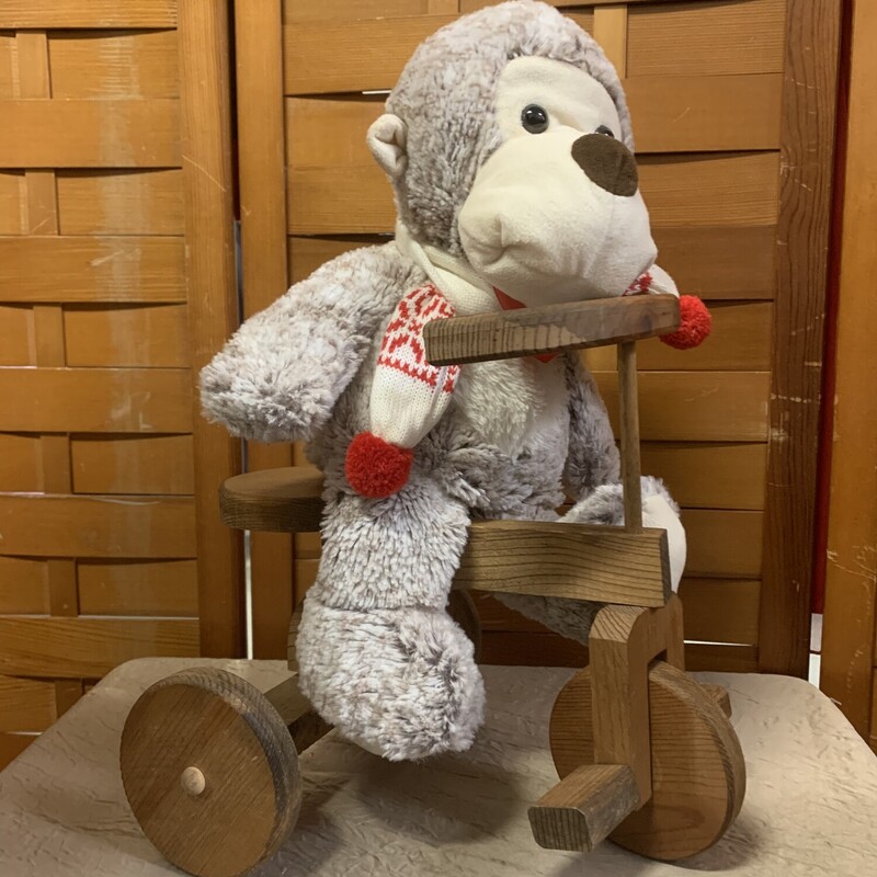 Monkey W Tricycle, None, Size: None