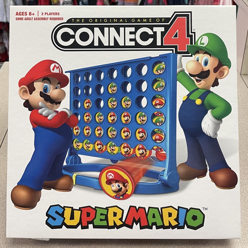 Super Mario Connect 4, Multi, Size: 6Y+
Pre-owned